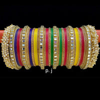Pooja Bangles Gold Plated Bangles Set