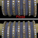 Pooja Bangles Gold Plated Velvet Bangles Set
