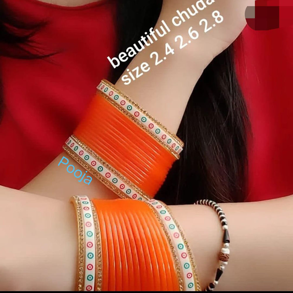 Pooja Bangles Acrylic Bangles Set