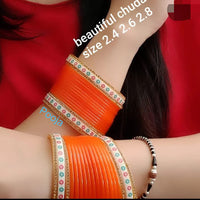 Pooja Bangles Acrylic Bangles Set