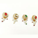 Pooja Bangles Gold Plated Nose Pin