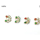 Pooja Bangles Traditional Gold Plated Nose Pin