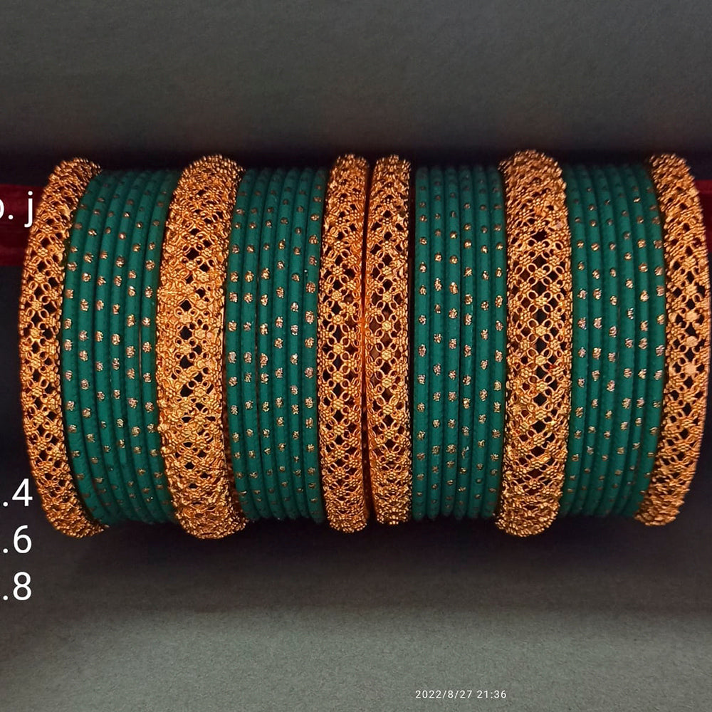 Pooja Bangles Gold Plated Designer Bangles Set