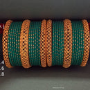 Pooja Bangles Gold Plated Designer Bangles Set