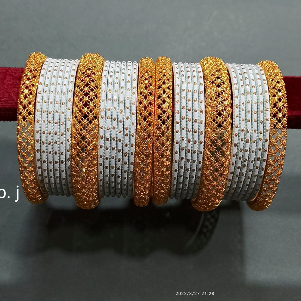 Pooja Bangles Gold Plated Designer Bangles Set