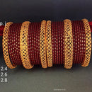 Pooja Bangles Gold Plated Designer Bangles Set