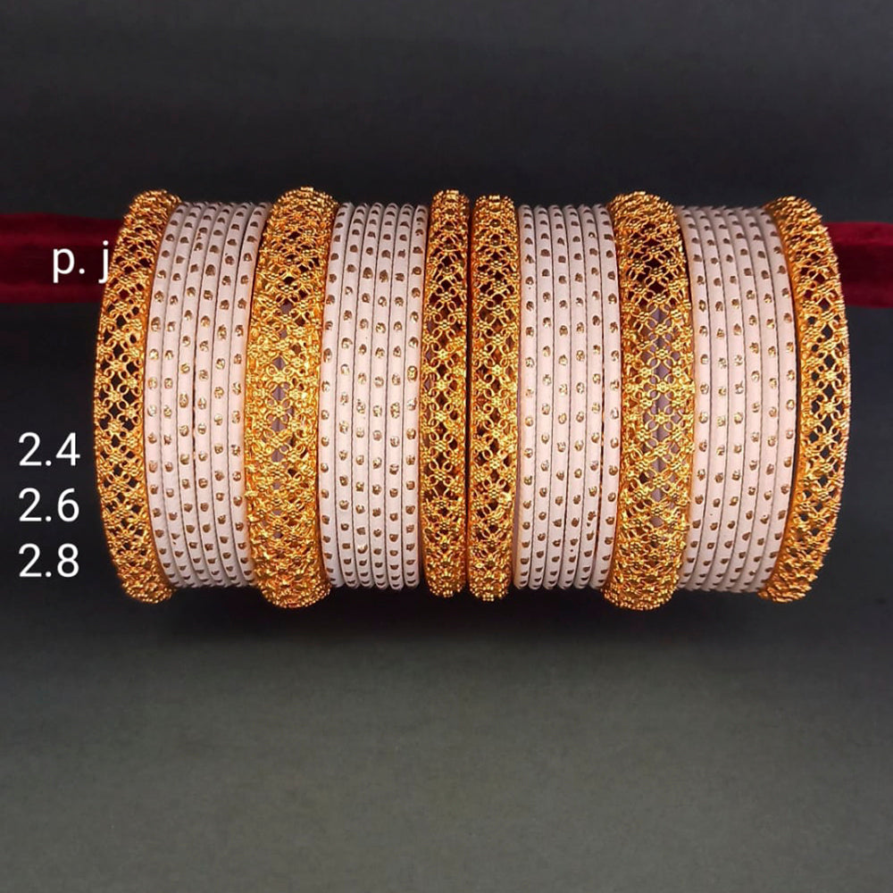 Pooja Bangles Gold Plated Designer Bangles Set
