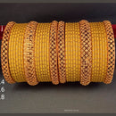 Pooja Bangles Gold Plated Designer Bangles Set