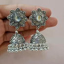 Pooja Bangles Oxidised Jhumka Earrings