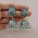 Pooja Bangles Oxidised Jhumka Earrings