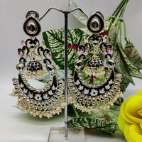 Pooja Bangles Gold Plated Kundan & Meenakari Earrings