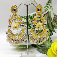 Pooja Bangles Gold Plated Kundan & Meenakari Earrings