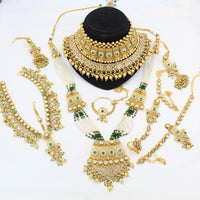 Pooja Bangles Designer Copper Bridal Jewellery Set