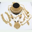Pooja Bangles Designer Copper Bridal Jewellery Set