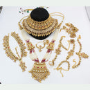 Pooja Bangles Designer Copper Bridal Jewellery Set