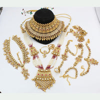 Pooja Bangles Designer Copper Bridal Jewellery Set