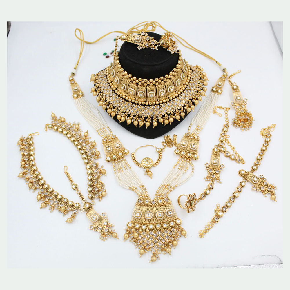 Pooja Bangles Designer Copper Bridal Jewellery Set