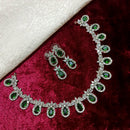 Pooja Bangles Gold Plated American Diamond Necklace Set