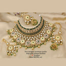Pooja Bangles Gold Plated Designer Choker Necklace Set