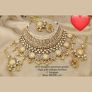 Pooja Bangles Gold Plated Designer Choker Necklace Set