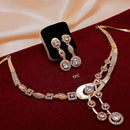 Pooja Bangles Designer American Diamond Necklace Set