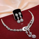 Pooja Bangles Designer American Diamond Necklace Set