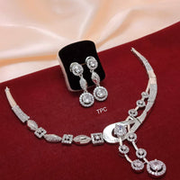 Pooja Bangles Designer American Diamond Necklace Set