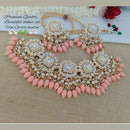 Pooja Bangles Kundan & Beads Necklace Set