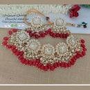 Pooja Bangles Kundan & Beads Necklace Set