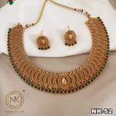 Pooja Bangles Gold Plated Necklace Set