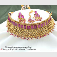Pooja Bangles Gold Plated Designer Necklace Set