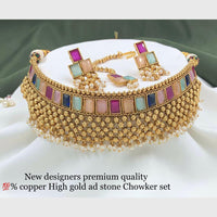 Pooja Bangles Gold Plated Designer Necklace Set