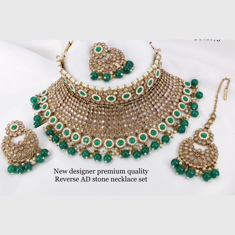 Pooja Bangles Gold Plated Designer Necklace Set