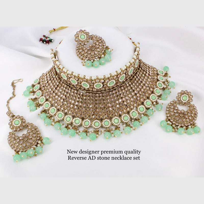 Pooja Bangles Gold Plated Designer Necklace Set