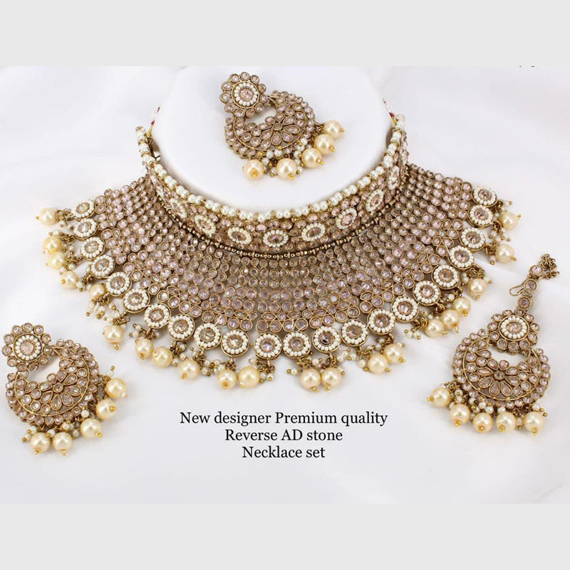 Pooja Bangles Gold Plated Designer Necklace Set