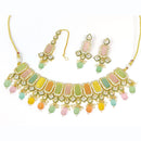 Pooja Bangles Gold Plated Designer Necklace Set