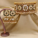 Pooja Bangles Gold Plated Designer Necklace Set
