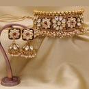 Pooja Bangles Gold Plated Designer Necklace Set