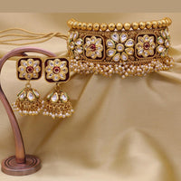 Pooja Bangles Gold Plated Designer Necklace Set
