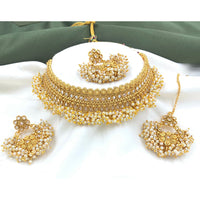 Pooja Bangles Gold Plated Designer Necklace Set