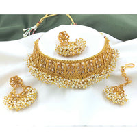 Pooja Bangles Gold Plated Designer Necklace Set