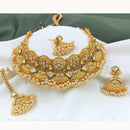 Pooja Bangles Gold Plated Designer Necklace Set