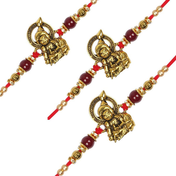 Etnico designer Bal Krishna Rakhi for Bhai/Brother(R952)(Pack Of 3)