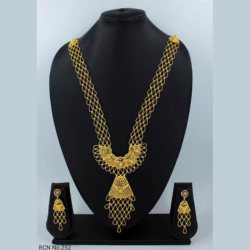 Radhe Creation Forming Look Long Necklace Set