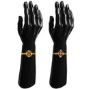 Mahi Combo of 2 Designer  Multicolor Crystals and  Artificial Pearl Rakhi's for Brother (RCO1105246G)