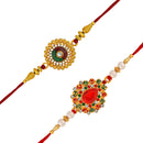 Mahi Combo of Designer Floral Rakhis for Men (RCO1105354M)