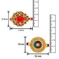 Mahi Combo of Designer Floral Rakhis for Men (RCO1105354M)