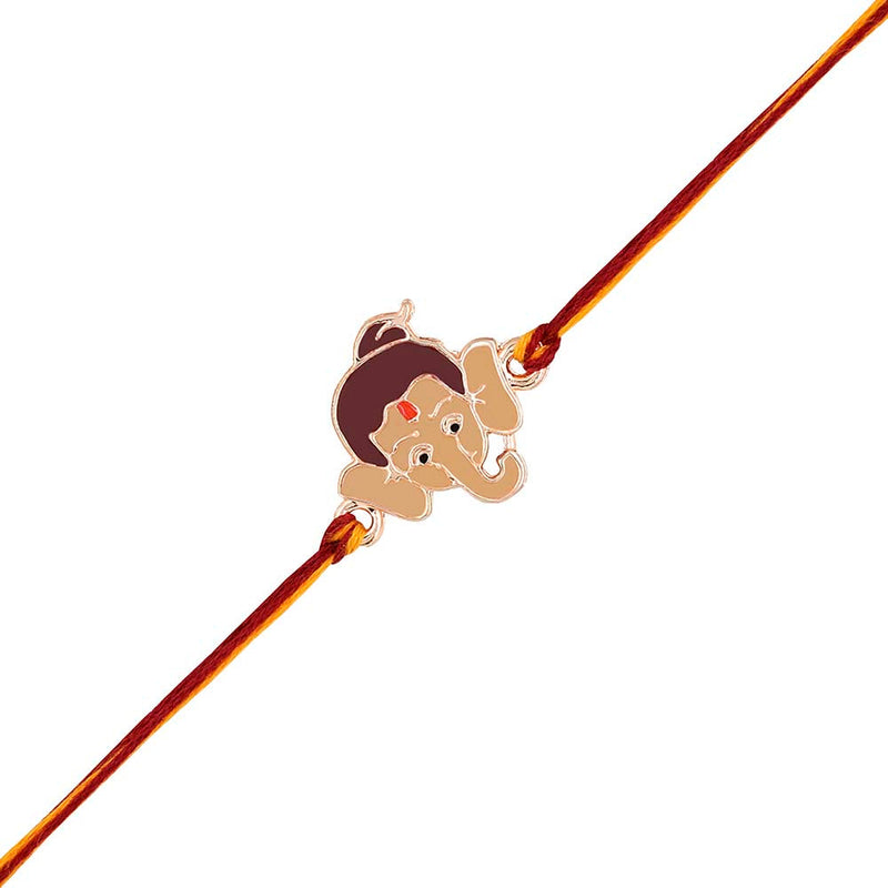 Mahi Combo of Bal Ganesh and Bal Krishna Rakhis for Kids (RCO1105359M)