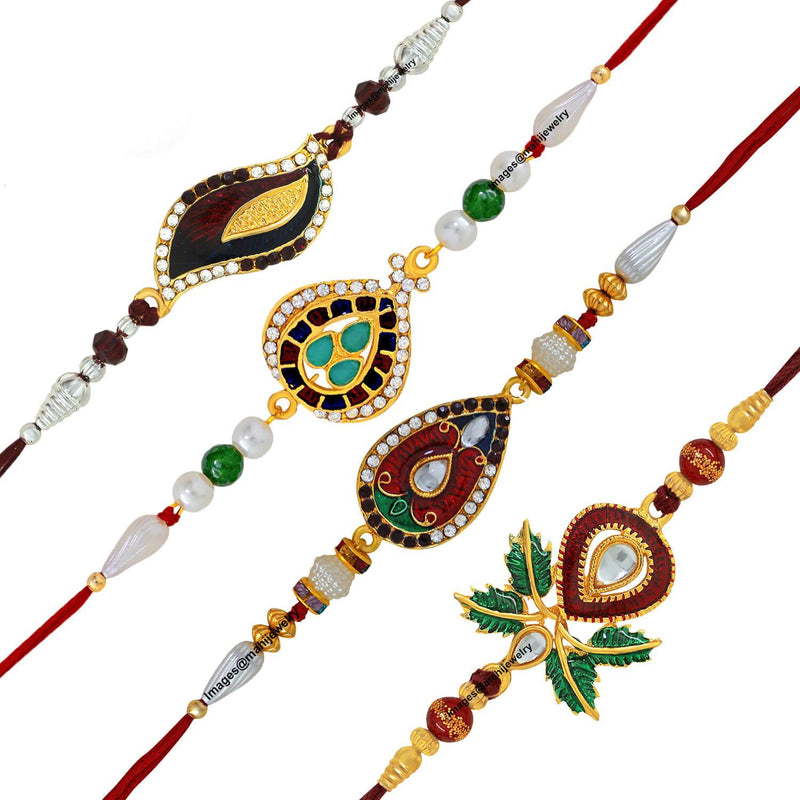 Buy Rakhis for Men by Silvermerc Designs Online | Ajio.com