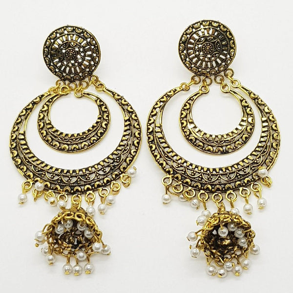 Raiyaraj Gold Plated Pack Of 3 Dangler Earrings -RREAR05